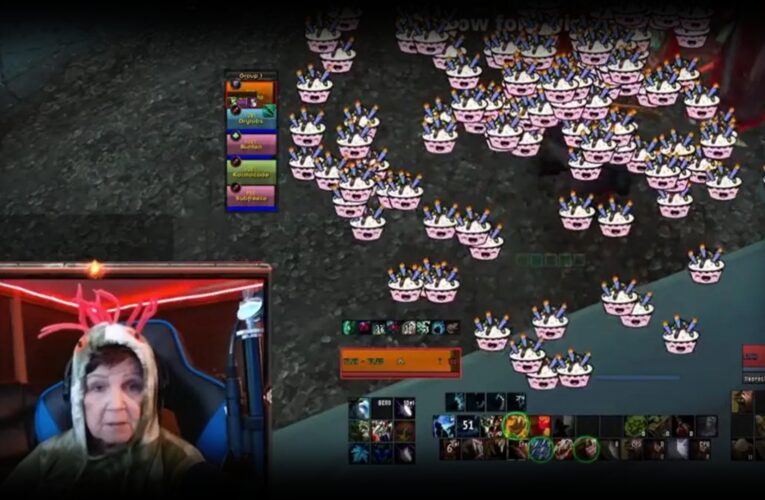 La streamer @WowGrandma78 celebra su 80º cumpleaños con un stream de Warcraft de 14 días