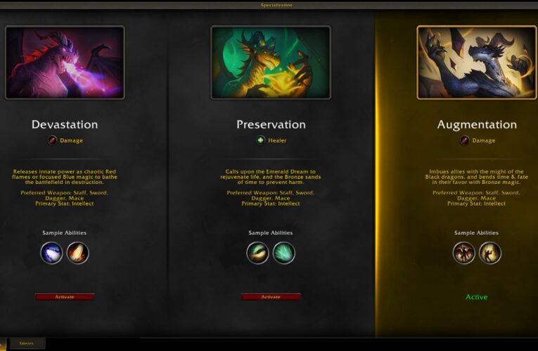 Blizzard añade una nueva especialización DPS al Evocador: descubre el Aumento