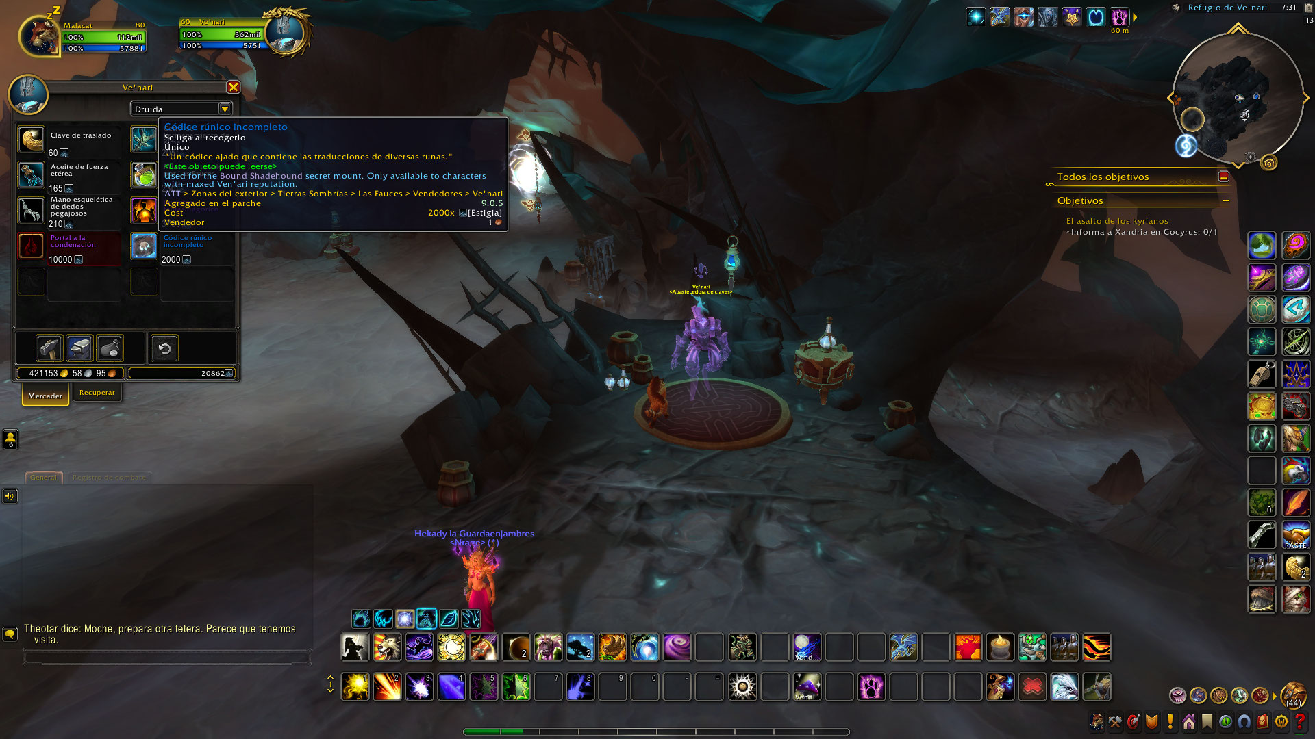 Can de sombras vinculado