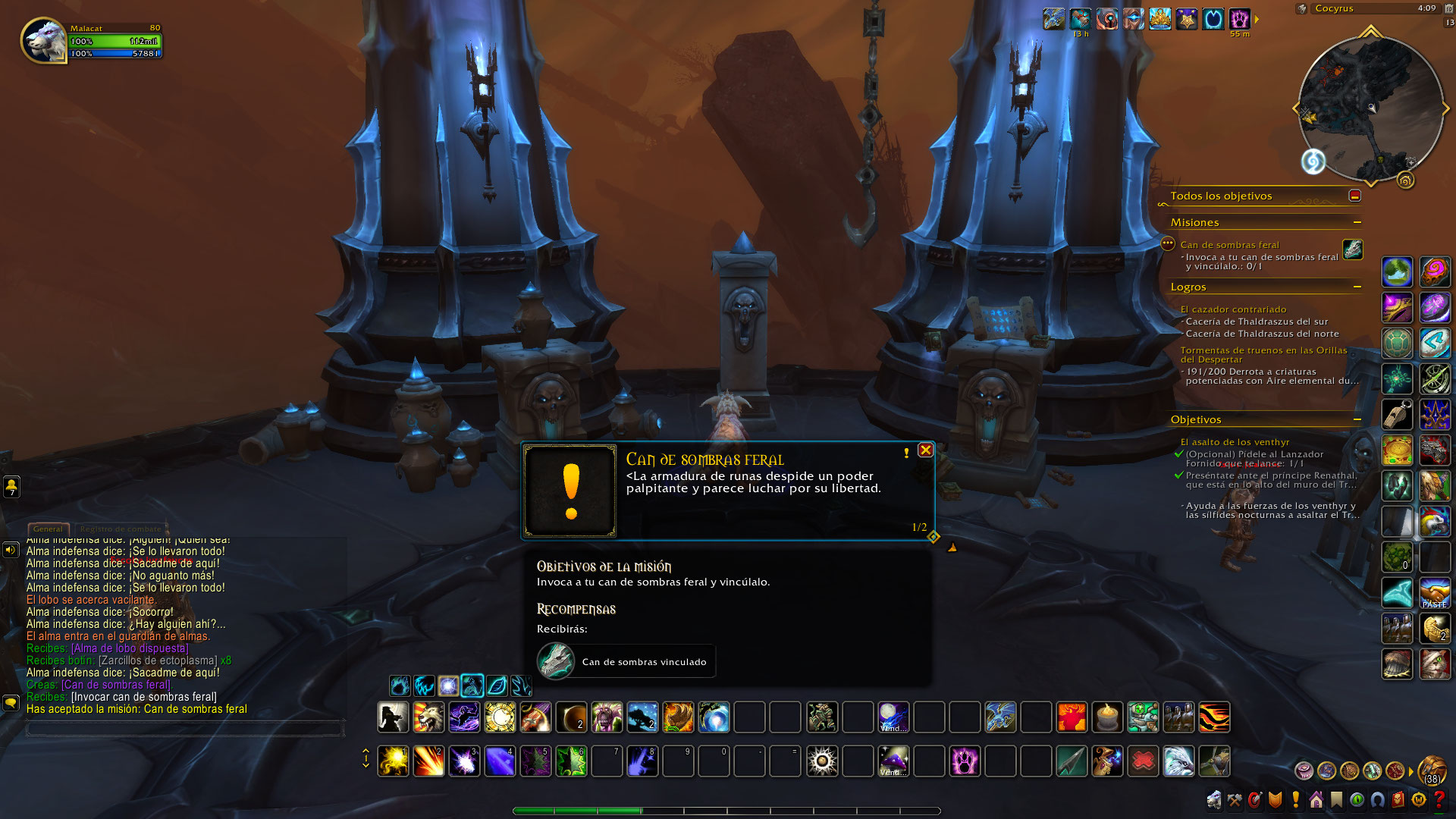 Can de sombras vinculado