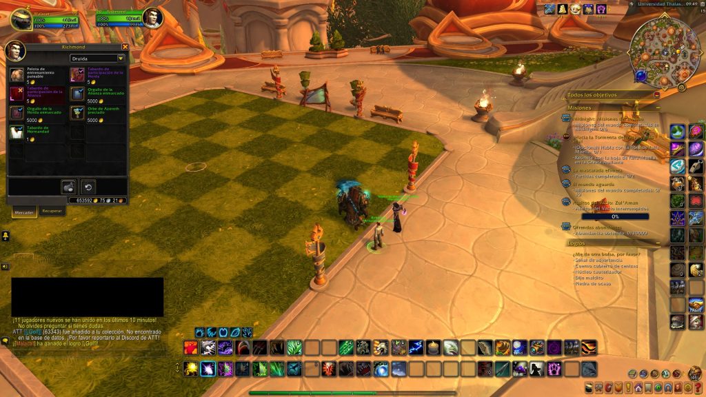 Consigue las decoraciones Orbe de Azeroth, Orgullo de la Horda enmarcada y Orgullo de la Alianza Enmarcada con el logro Gol!